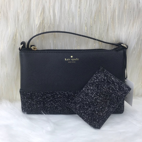 kate spade Handbags - ❌SOLD❌Kate Spade Glitter Crossbody Graham Wallet